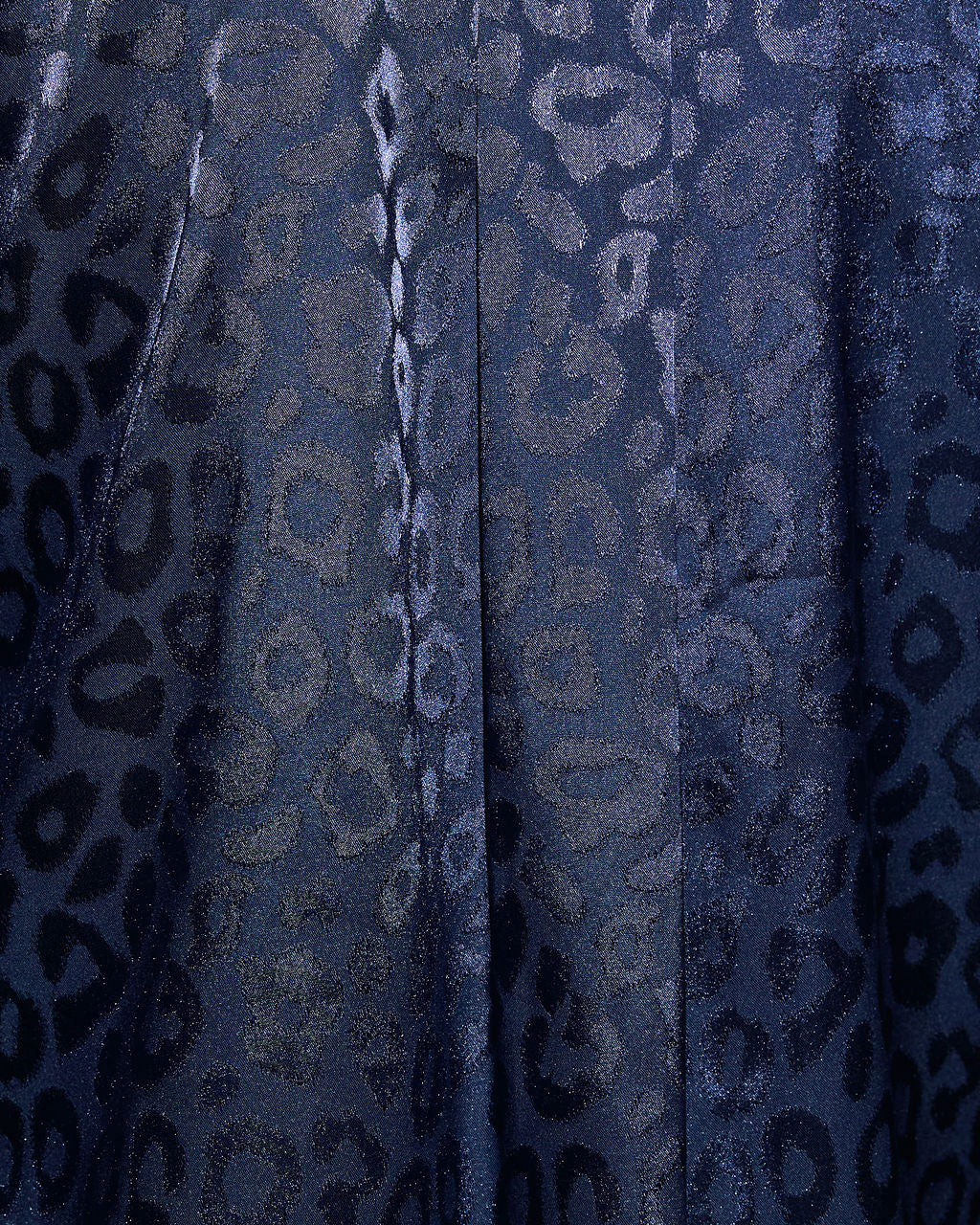 Willah Satin Embossed Button Down Top