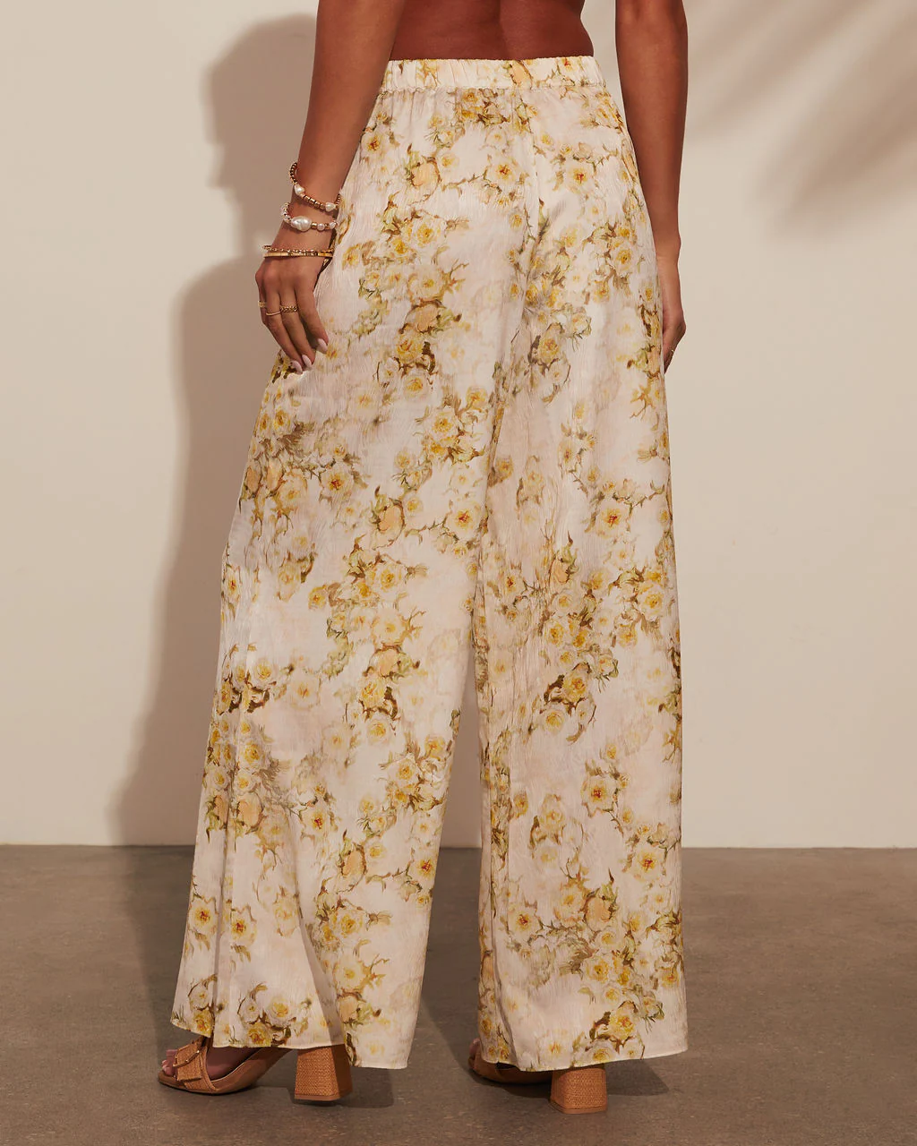 Patrizia Wide Leg Printed Pants