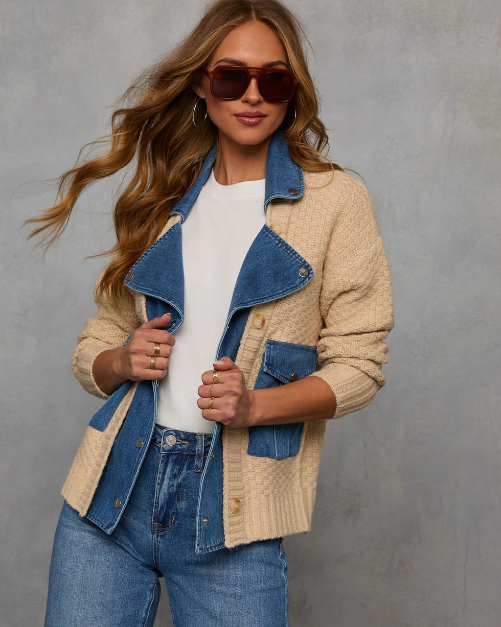 Play It Cool Twofer Moto Jacket