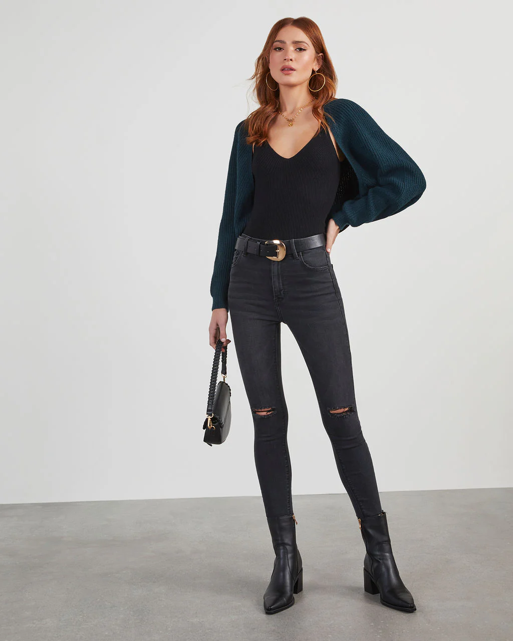 Lanelle Open Front Cardigan