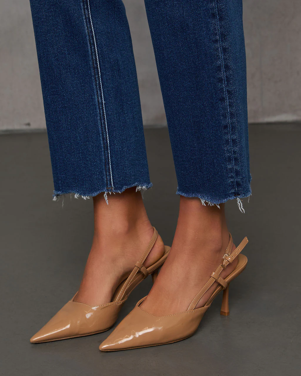 Rona Cropped Frayed Hem Jeans