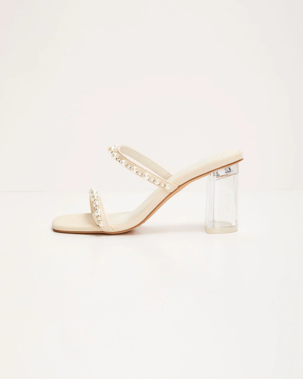 Pearlina Block Heel Mule