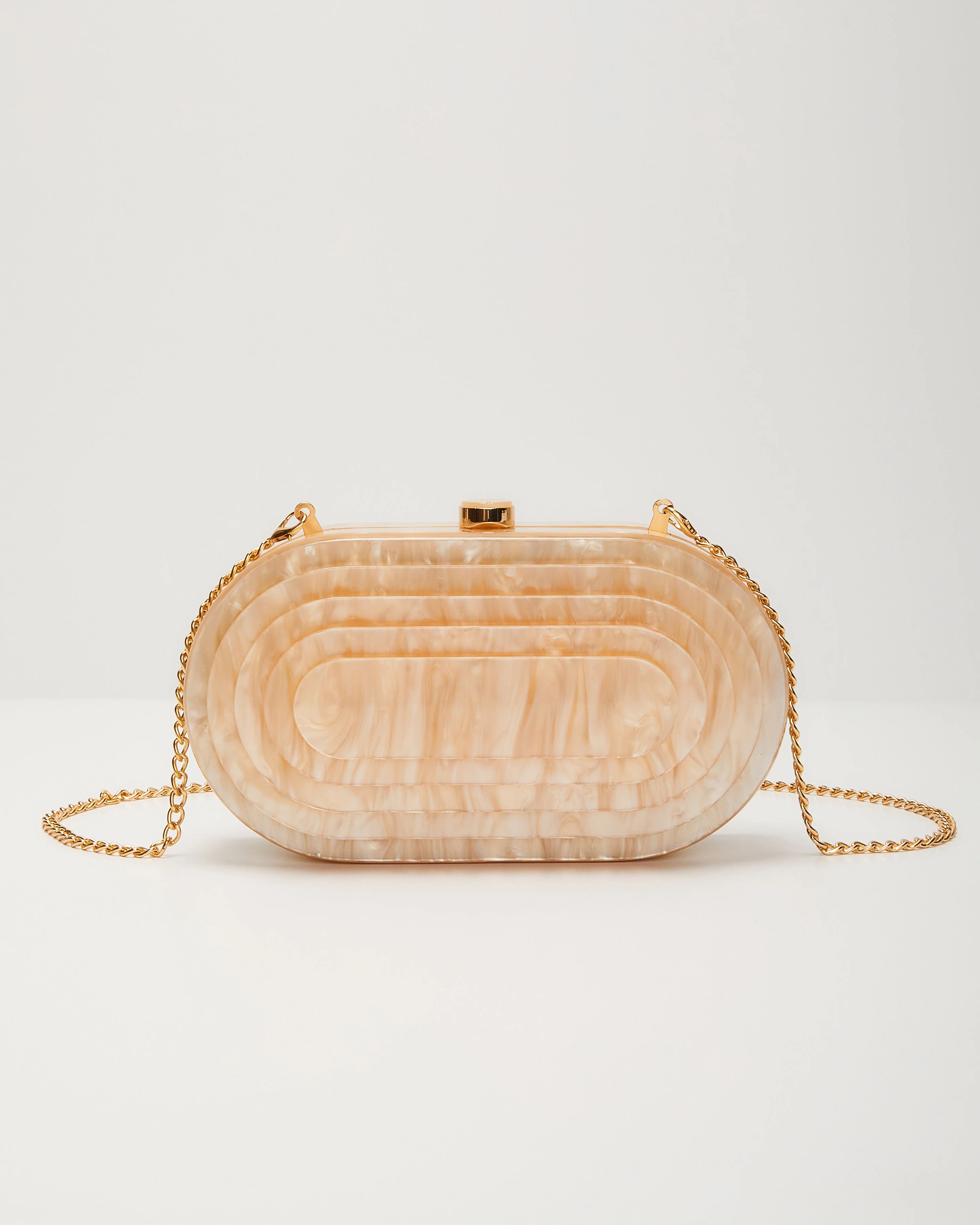 Juliette Acrylic Hard Case Clutch