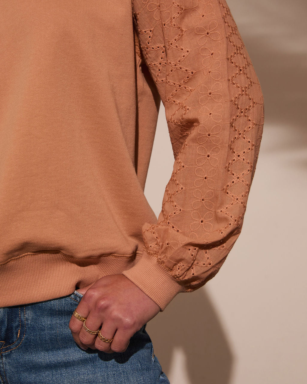 Soft Seasons Relaxed Oversized Sweatshirt