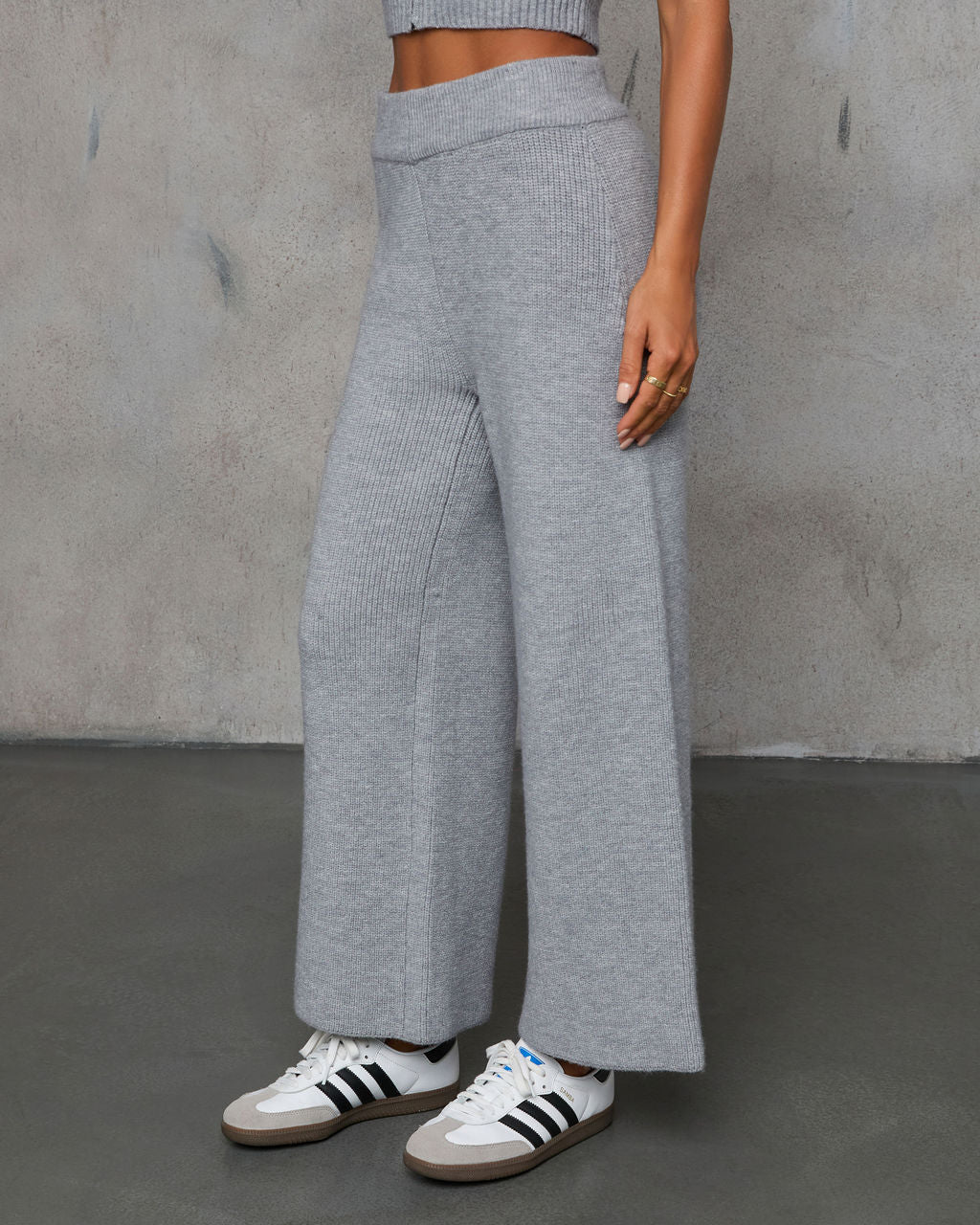 Woodrose High Rise Wide Leg Pant