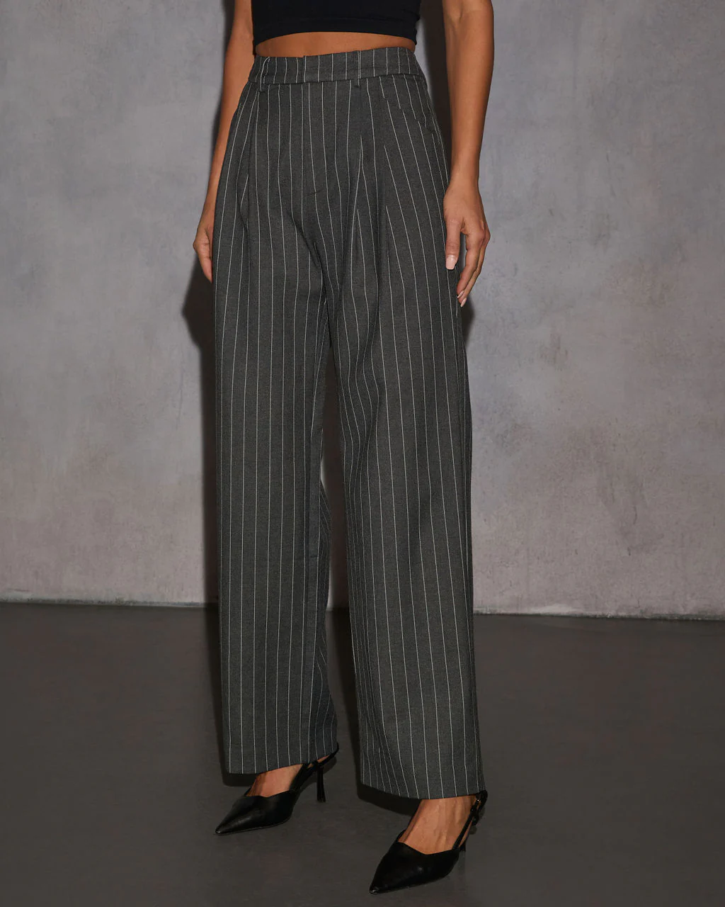 Charming Classic Pinstripe Pants
