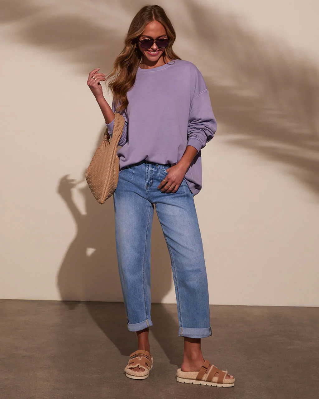 Lanae Relaxed Oversized Sweatshirt
