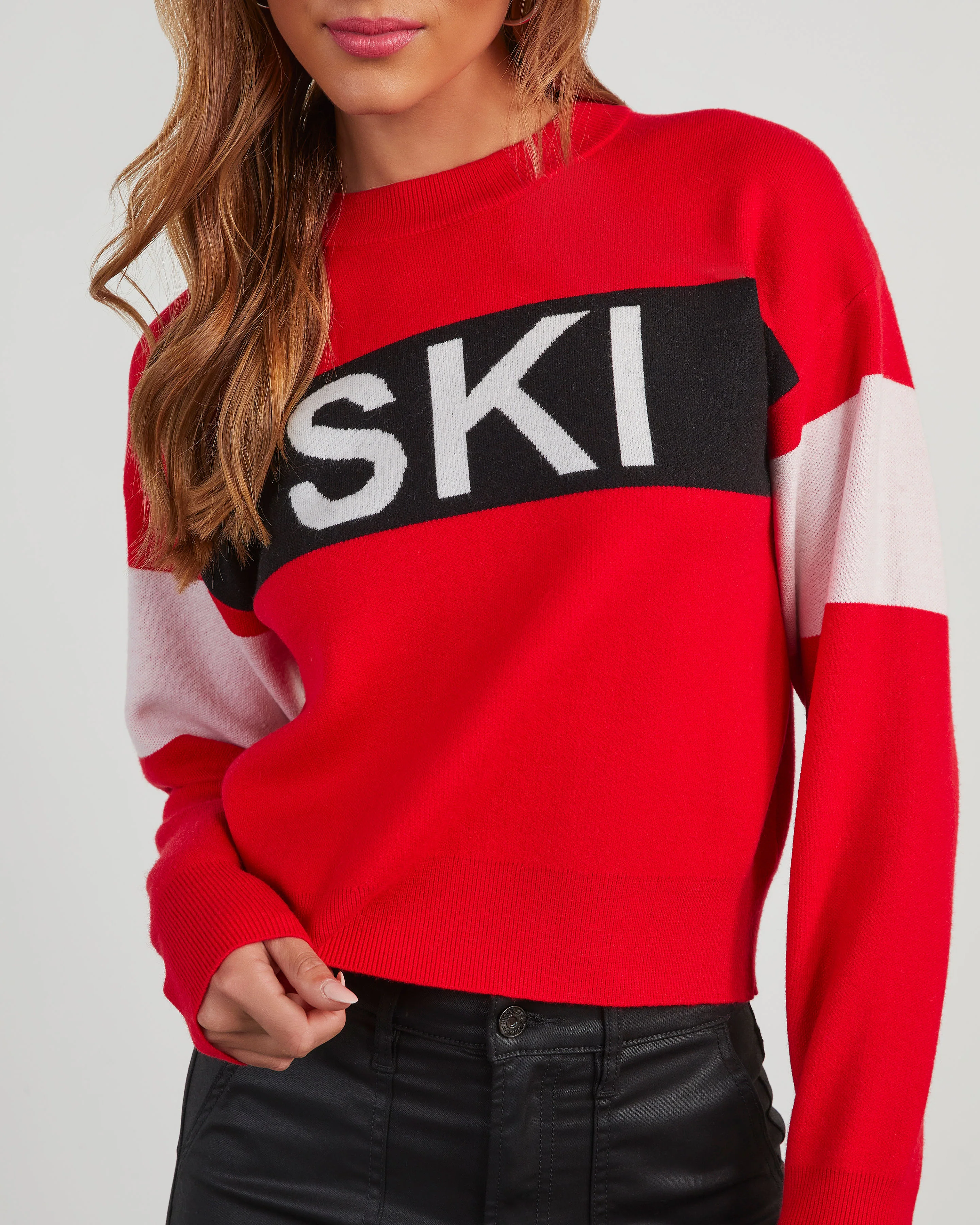 Ski Knit Pullover Sweater
