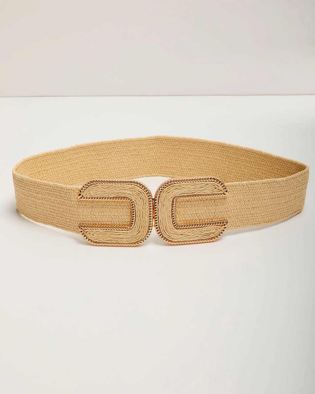 Voyager Straw Stretch Belt