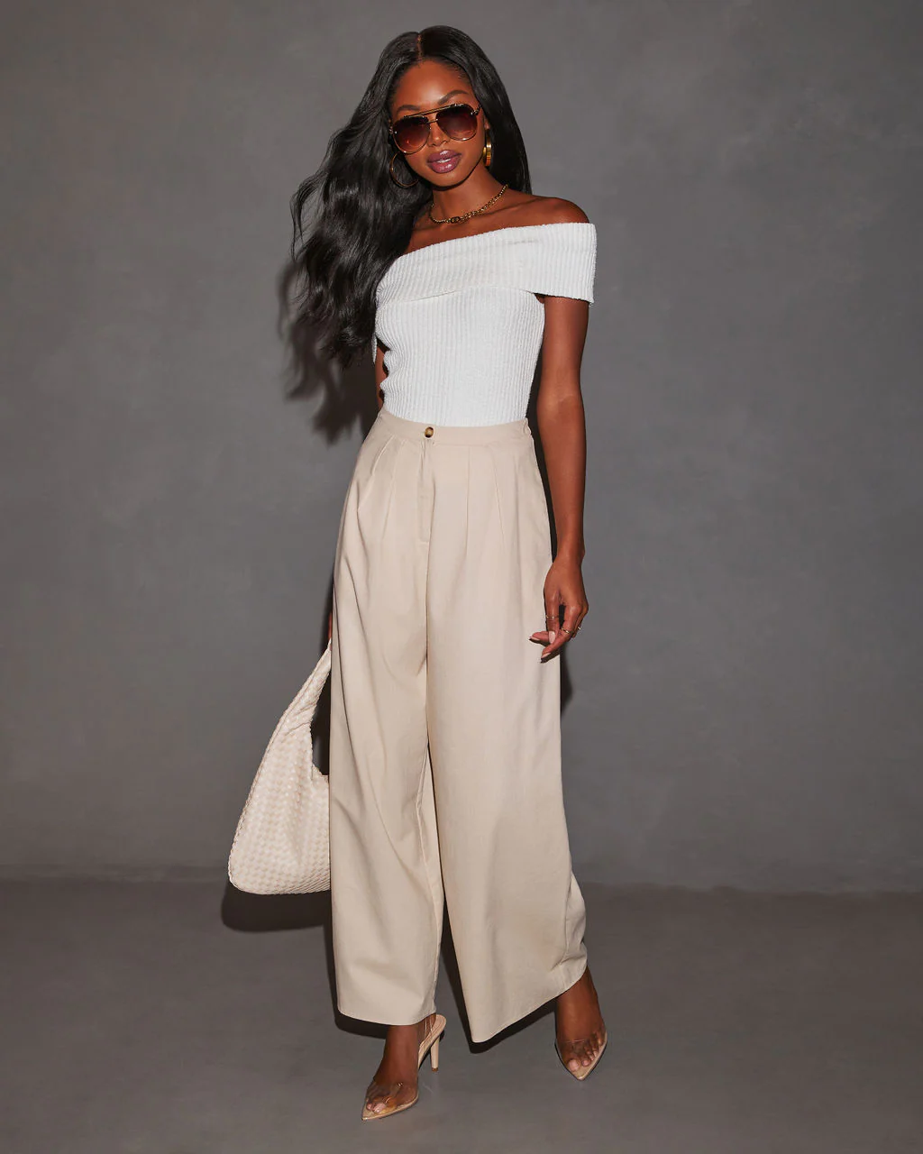 Galene High Rise Wide Leg Pants