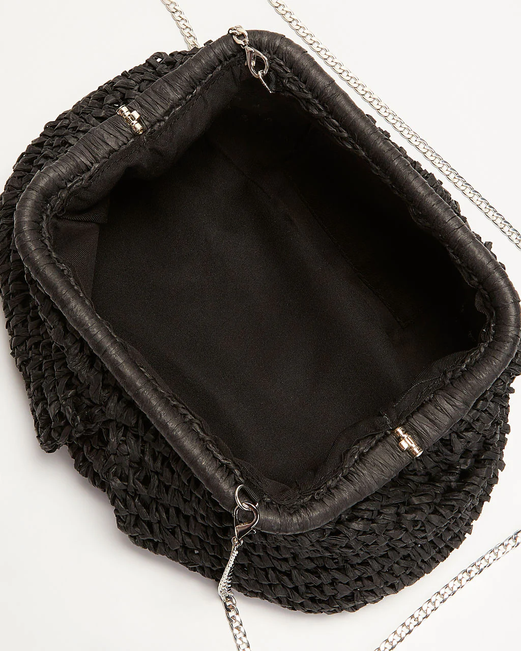 Poolside Straw Pouch Clutch