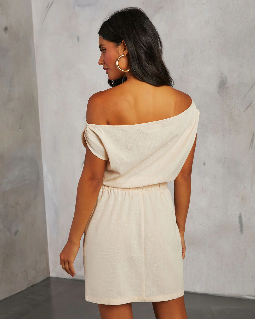 Valencia One Shoulder Mini Dress