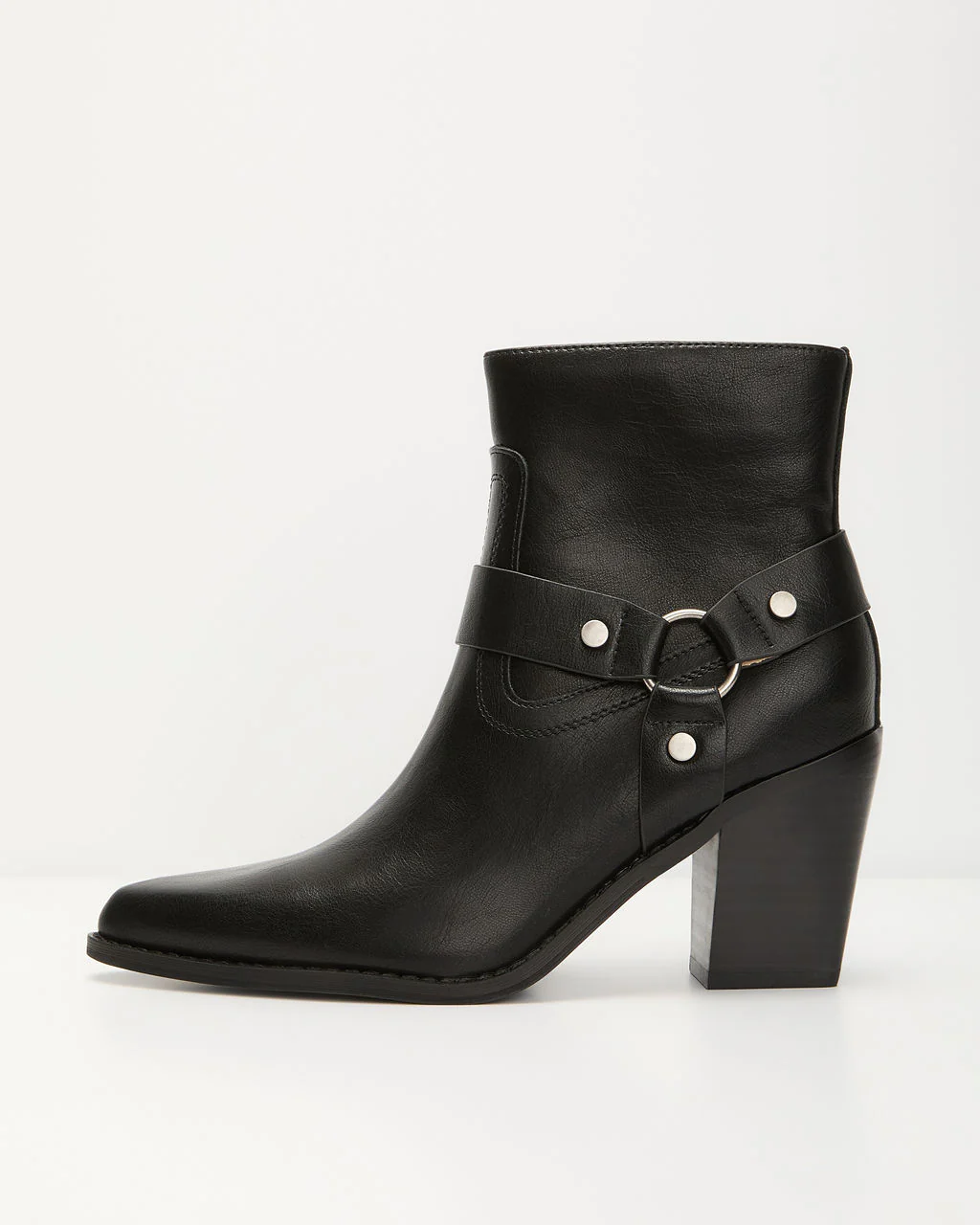 Walk Away Western Hardware Ankle Booties