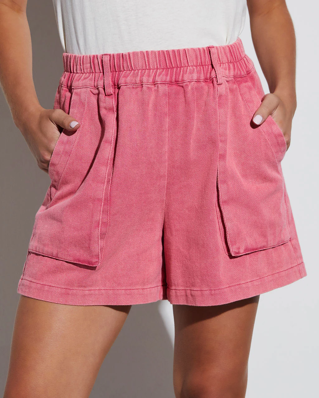 Janessa High Rise Pocketed Shorts