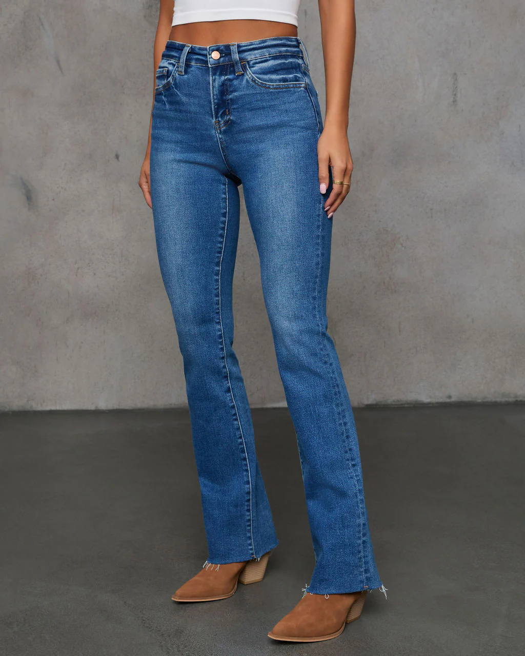 Orslow High Rise Straight Leg Denim