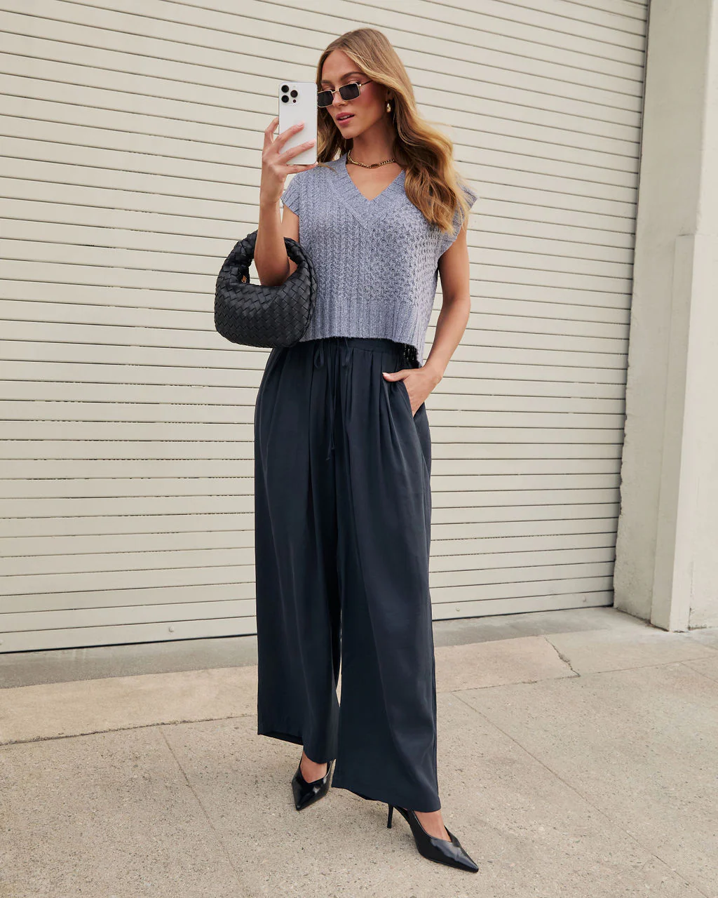 Marlah Pleated Drawstring Pants