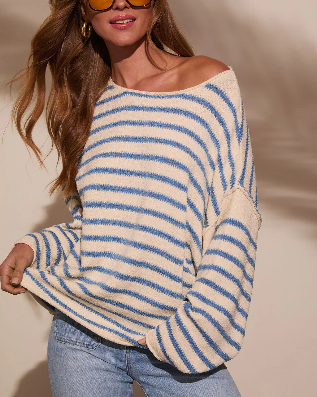 Pippa Striped Knit Sweater