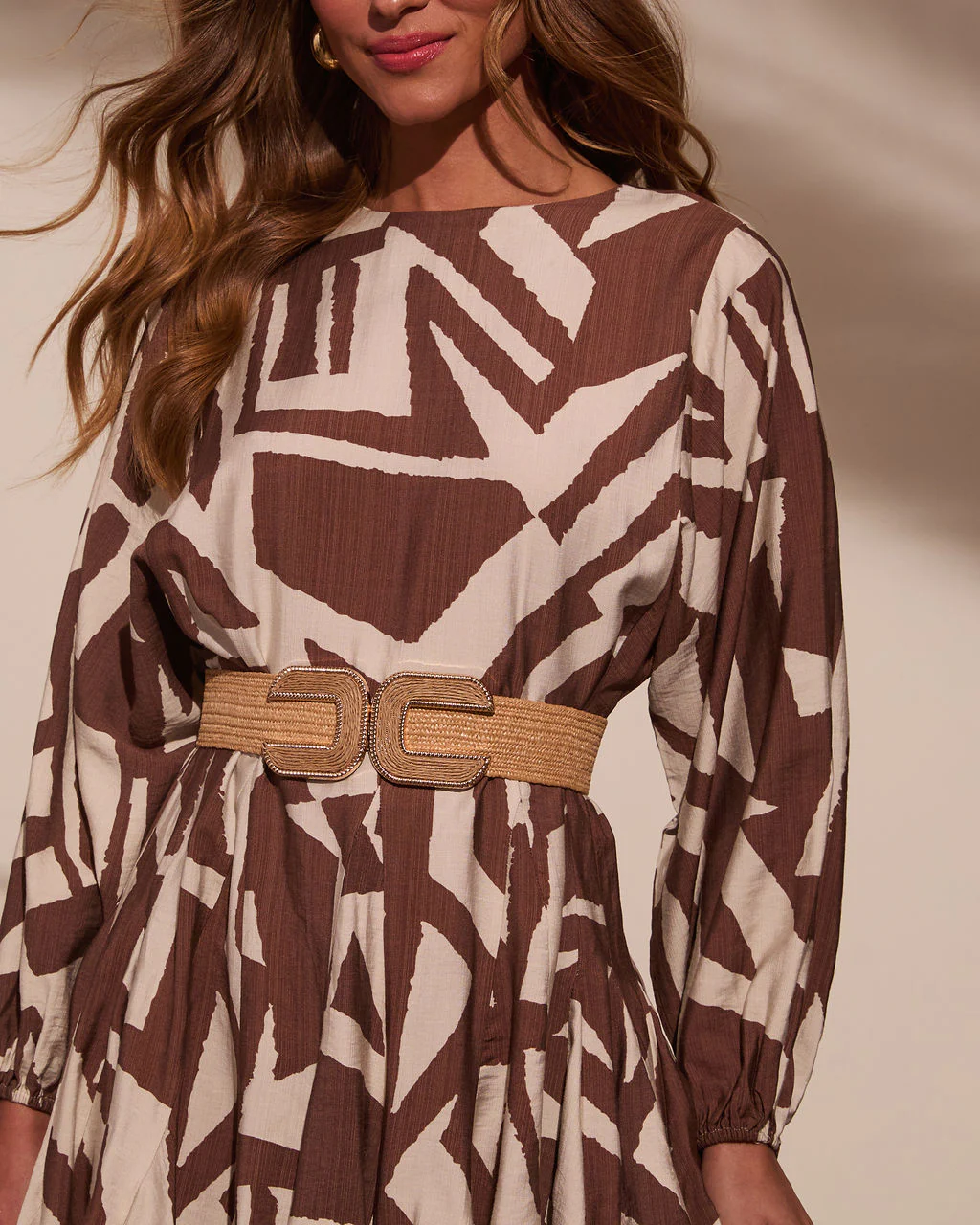 Voyager Straw Stretch Belt