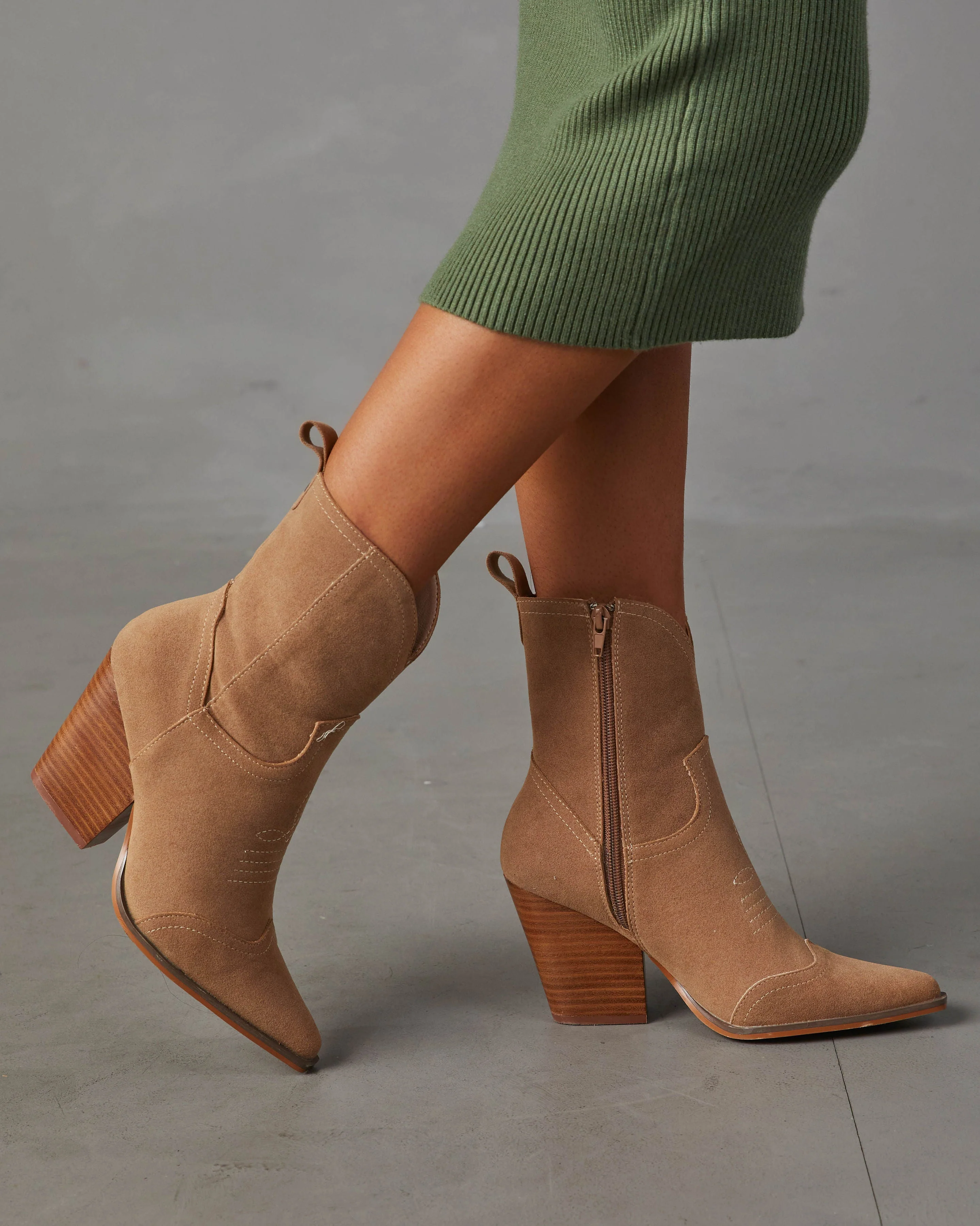 Ariella Western Bootie