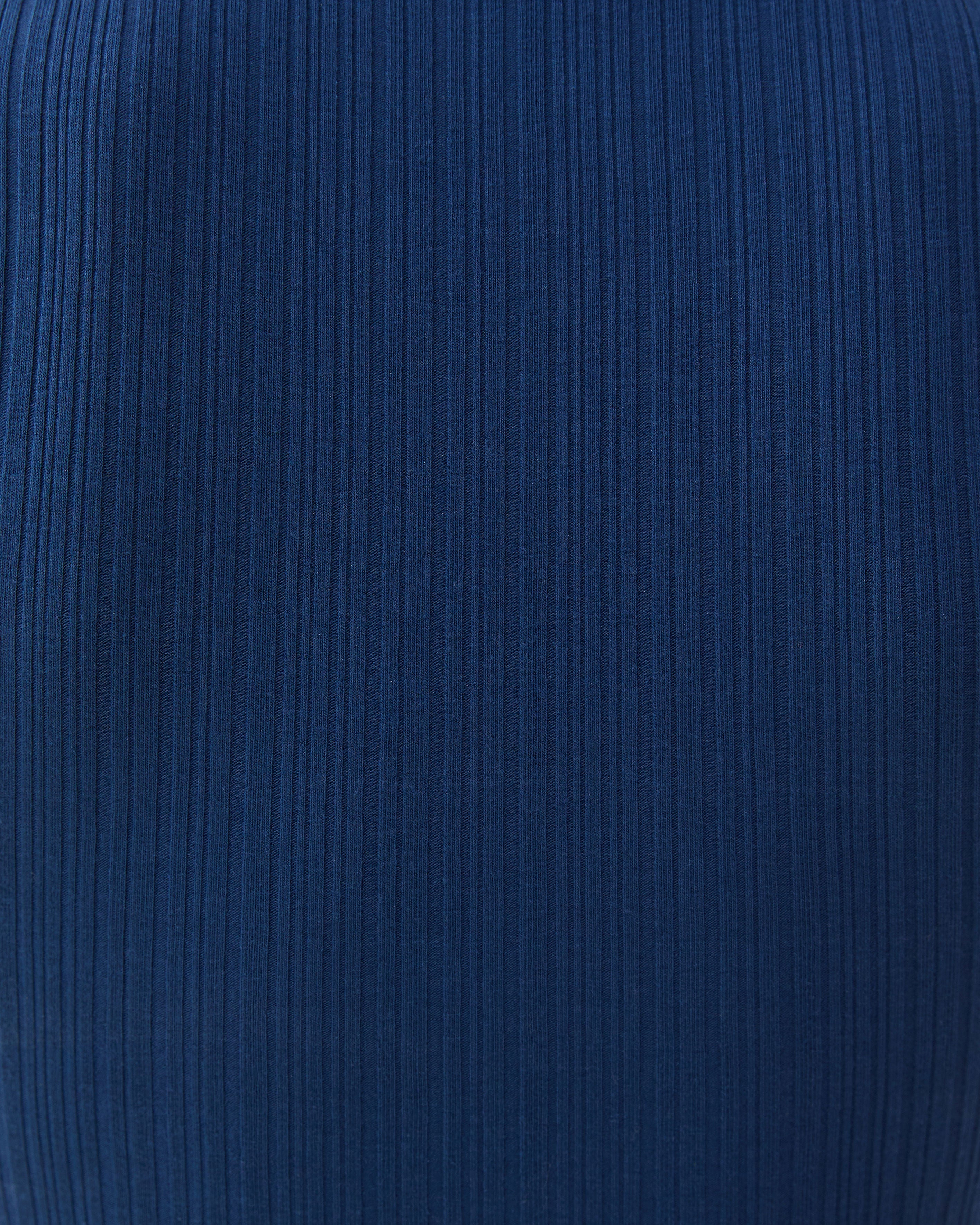 Tyra Ribbed Ruffle Hem Tank