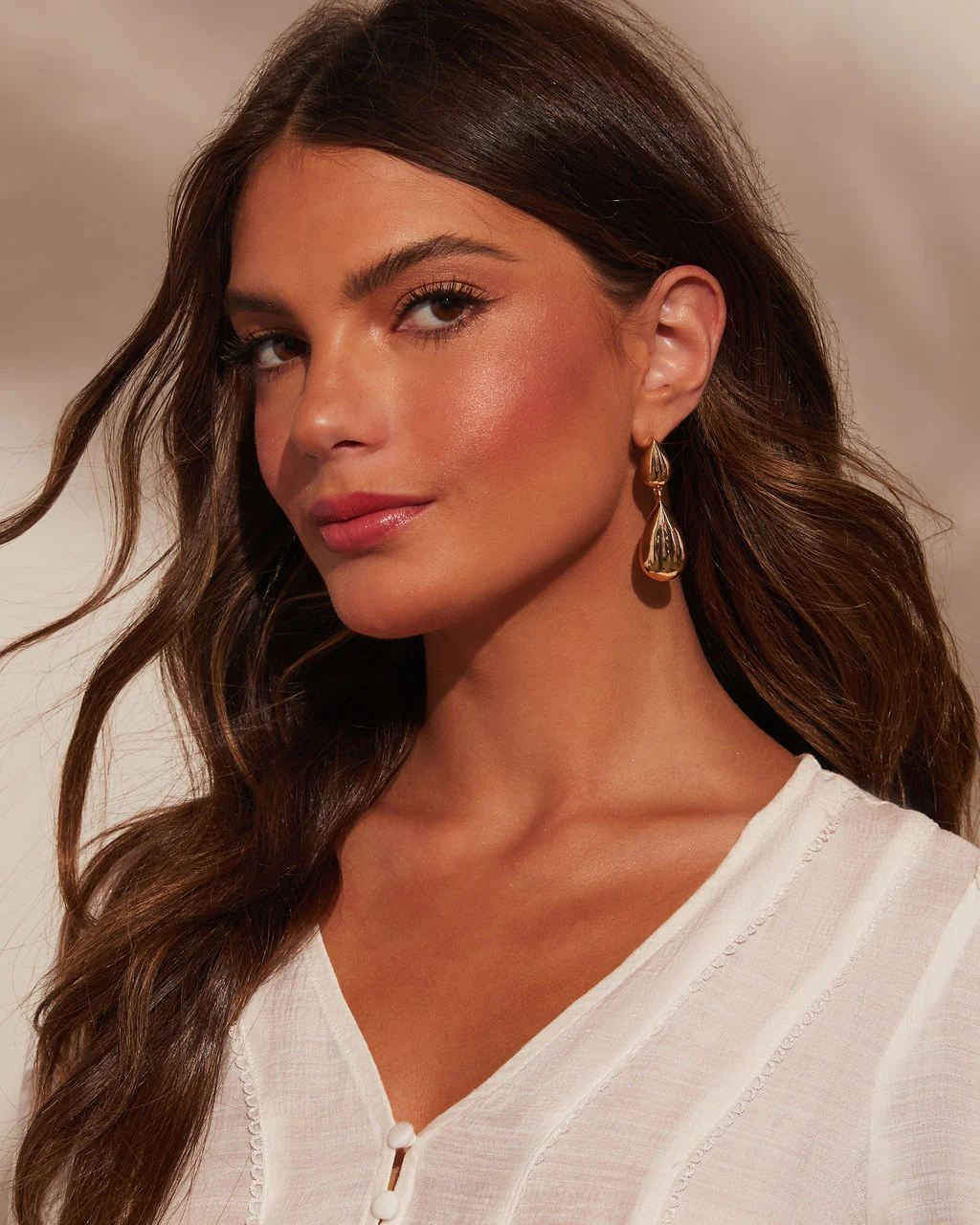 Charmed Dreams Teardrop Tiered Earrings