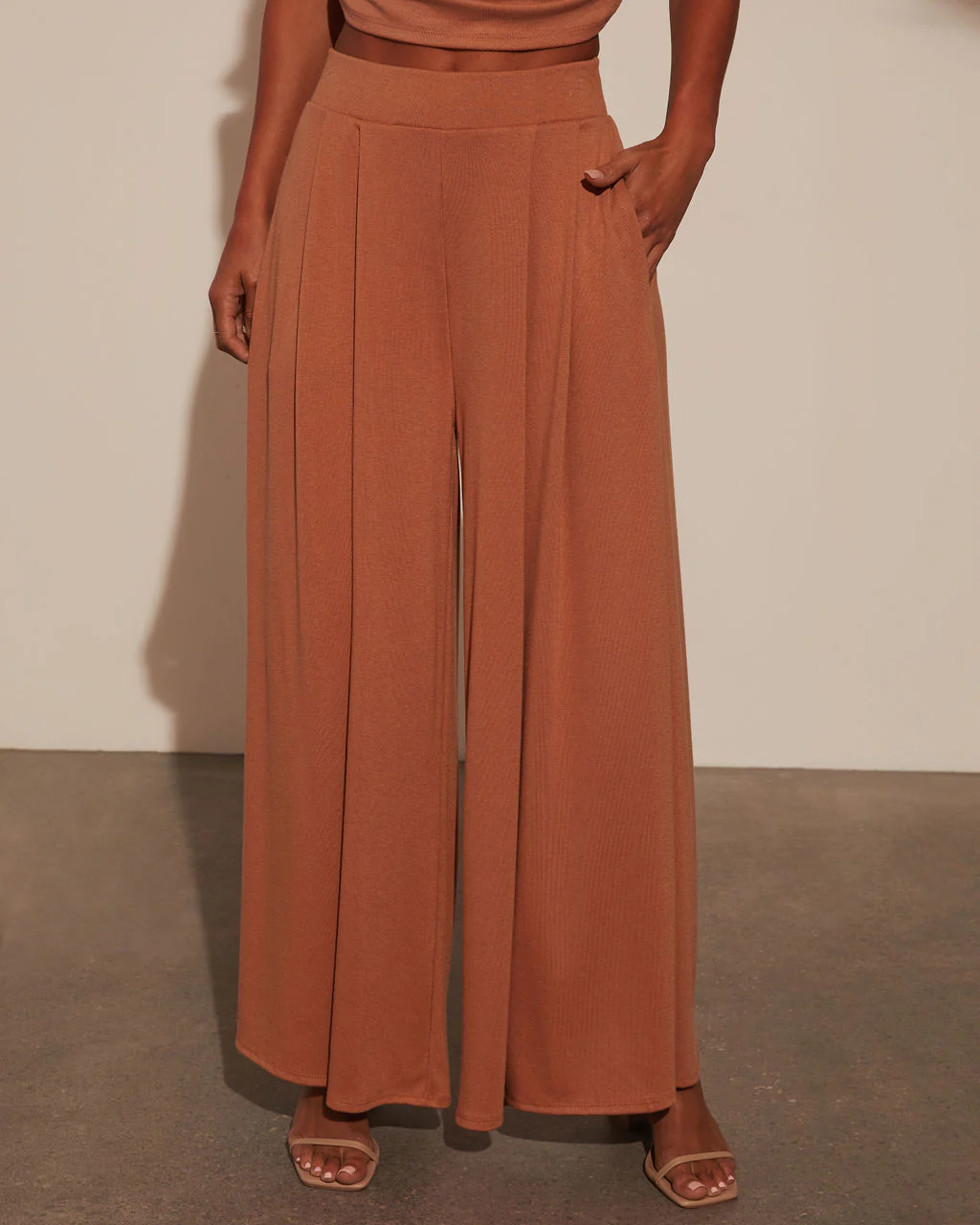 Tatum High Waisted Wide Leg Pants