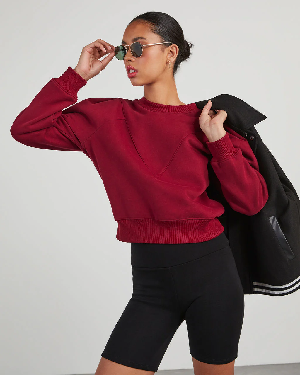 Huddy Cotton Sweatshirt