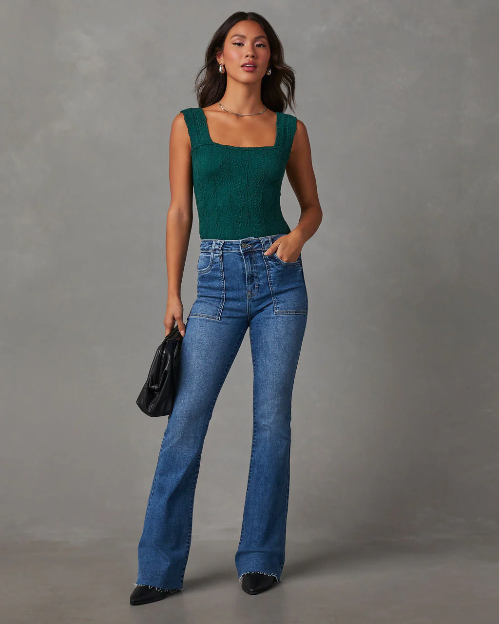 Mulaney High Rise Flare Jeans