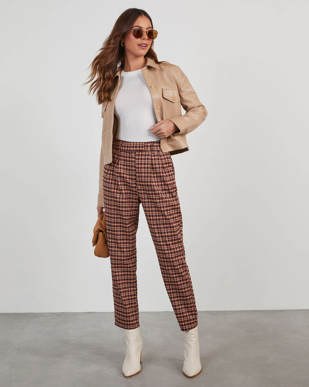 Connelly Plaid Trouser Pants