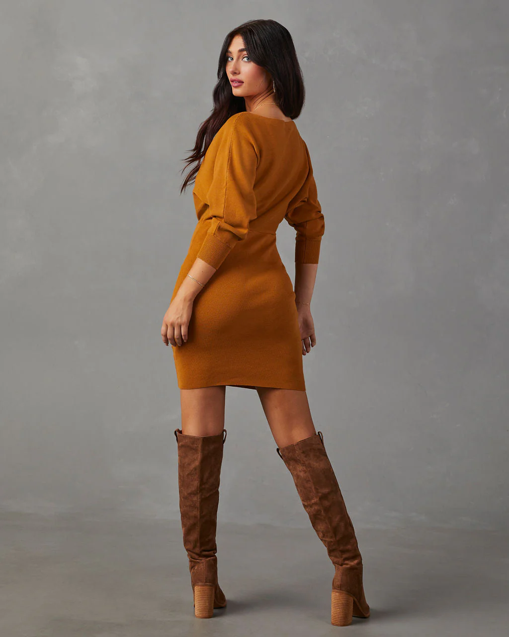 Geraldine Long Sleeve Mini Dress