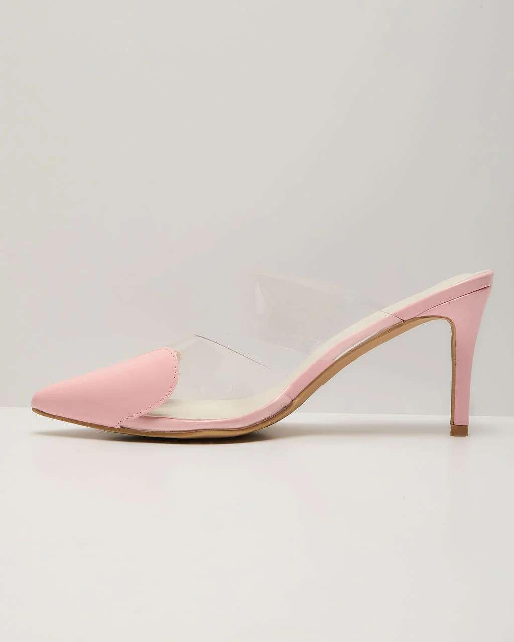 Queen Of Hearts Suede Heeled Mule