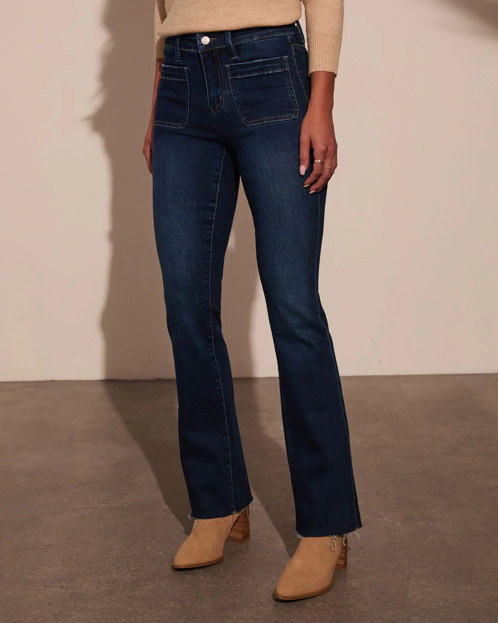 Raleigh High Rise Flare Jeans