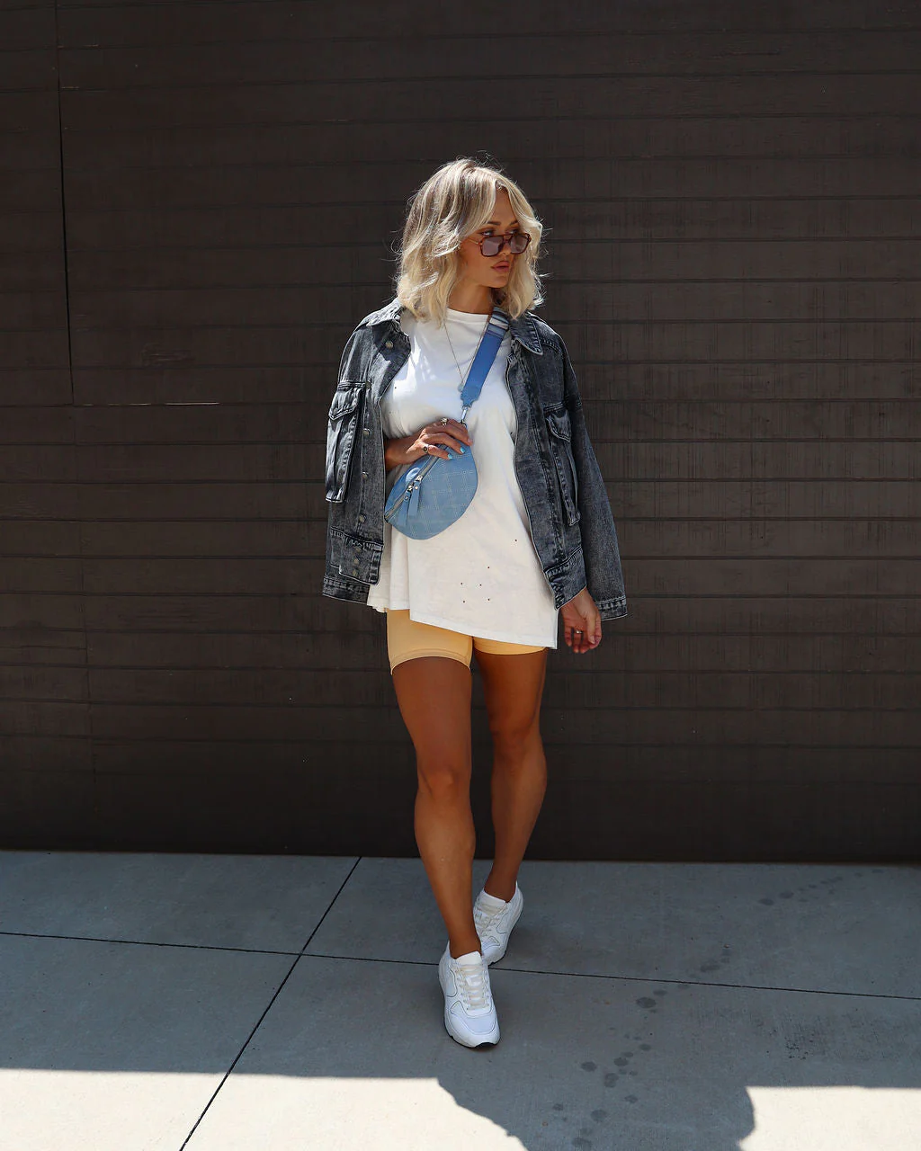 His Cotton Oversized Tee