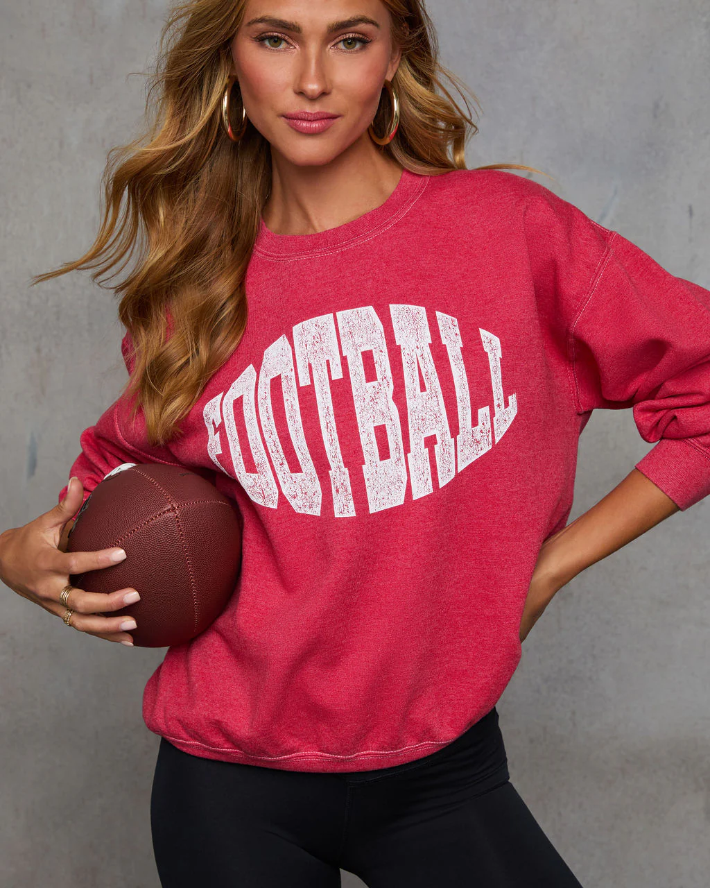 Football Season Graphic Sweatshirt